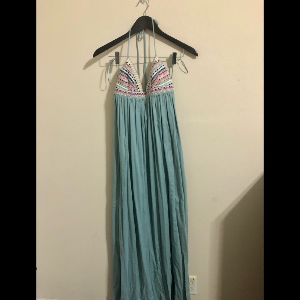NWT Mara Hoffman embroidered maxi dress